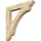 Ekena Millwork Legacy Slat Rough Sawn Bracket, Douglas Fir, 6"W x 46"D x 46"H BKT06X46X46LEC06RDF - alternate 1